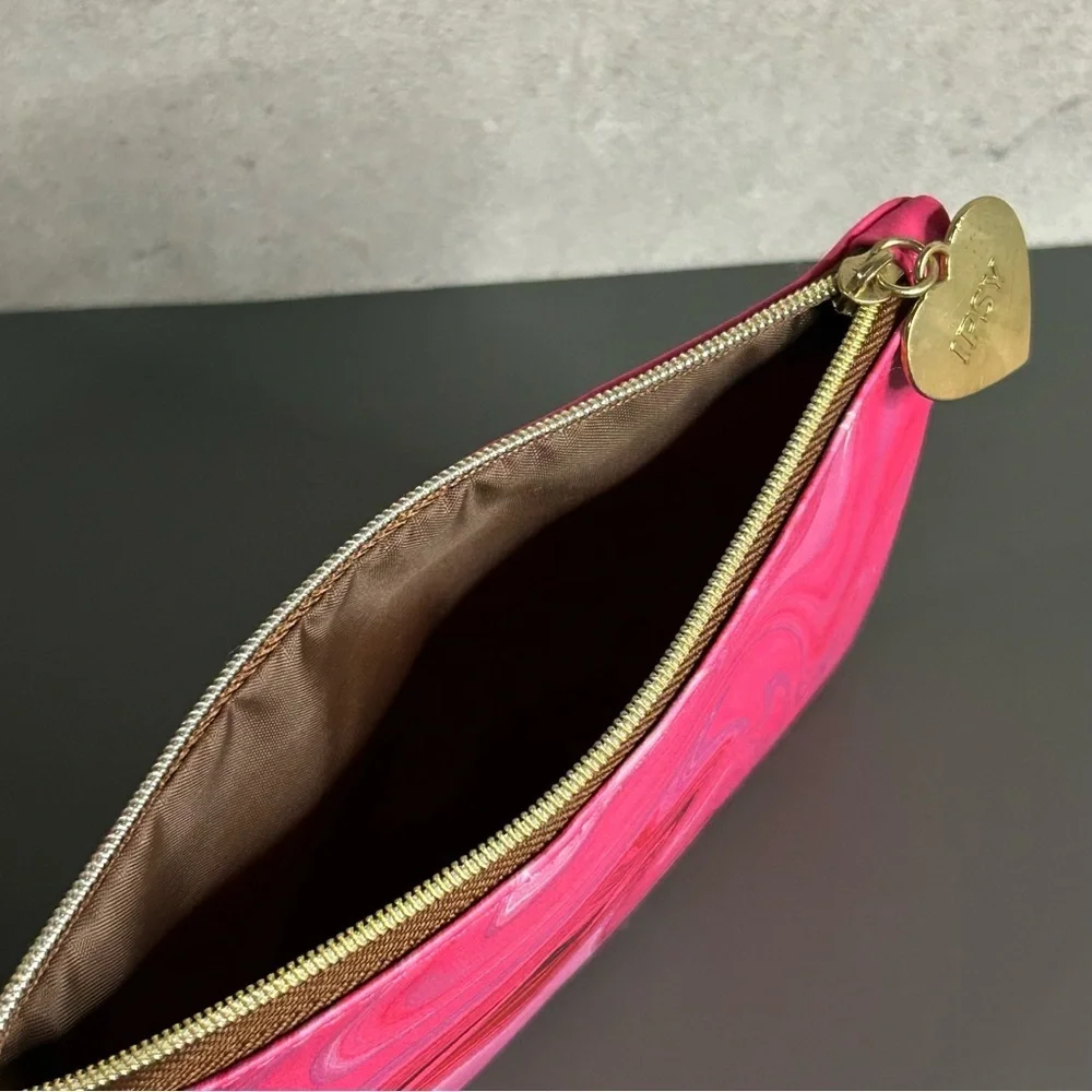 ipsy Pink Swirl Cosmetic Bag